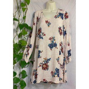 Altar'd State | Floral Keyhole Swing Dress